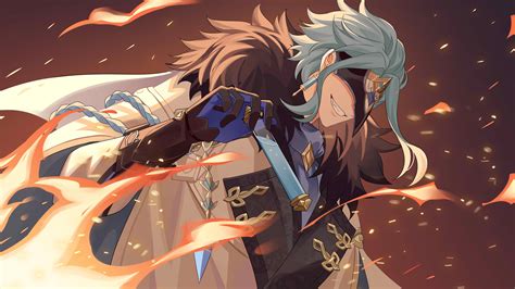 Il Dottore 4K Ultra HD Wallpaper – Genshin Impact Epic Art by Sleepy-Ash