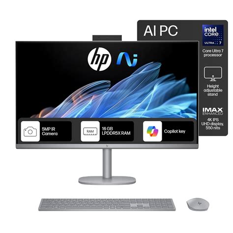 HP OmniStudio X All-in-One Desktop PC, Intel Core Ultra 7 155H, 16 GB ...