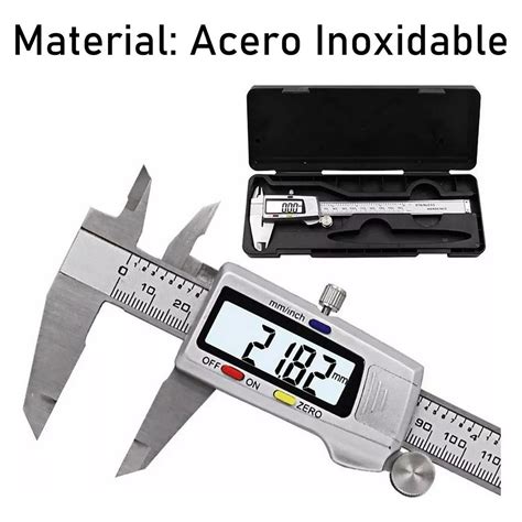 Pie De Metro Digital Profesional 0-150mm Con Estuche | Lider