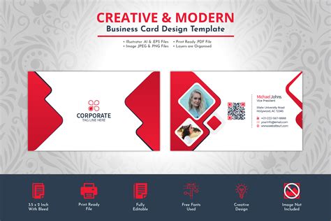 Business Card Design Con Foto 的图像结果