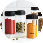 Buy Glass Containers, Glass Storage Jars With Lid @ Upto 36% Off