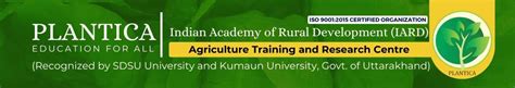 PLANTICA | Indian Academy of Rural Development (IARD)