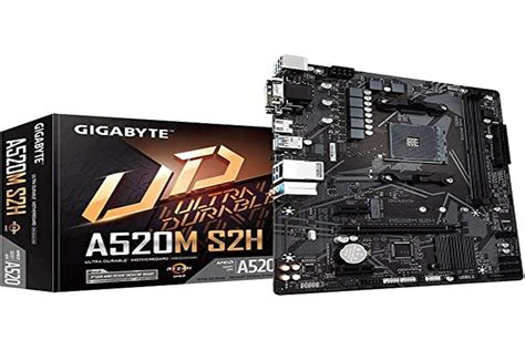 Amazon.in: Buy GIGABYTE A520M S2H Ultra Durable Motherboard with 8118 ...
