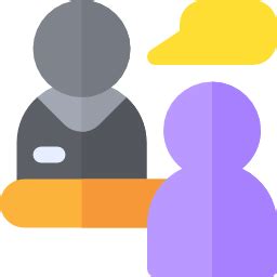 Lade kostenlose Interview Icons im PNG- und SVG-Format herunter