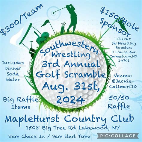 SW Wrestling 3rd Annual Golf Scramble, Maplehurst Country Club ...