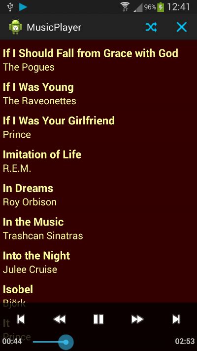 Image result for Script for Create Android Music Player