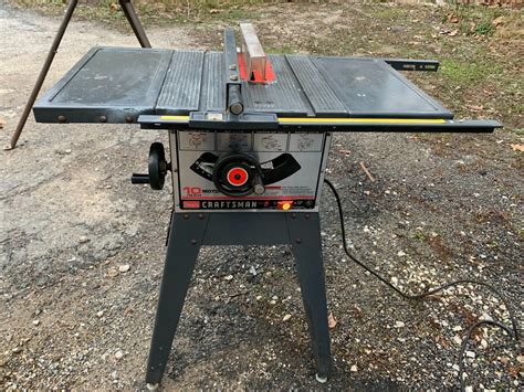 Sears Craftsman 10 Table Saw Model Single Phase, On Stand , 48% OFF