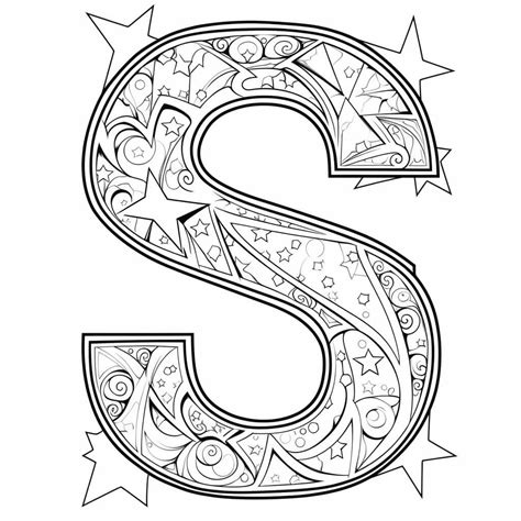 Printable Letter S Coloring Pages