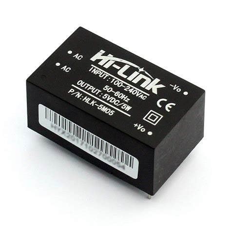 AC-DC Power Module HLK 5M05 230V to 5V / 5W - HLK5M05 Step Down Power ...