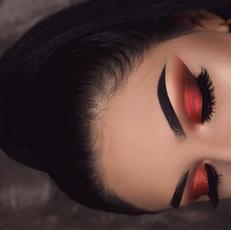 Image result for Red and Black Makeup Tutorial