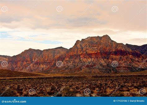 Red Rock Mountains in Nevada Stock Photo - Image of rocks, desert: 17122106