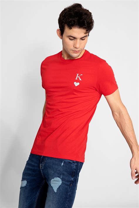 King of Hearts Red T-Shirt - SNITCH