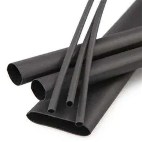 Heat Shrink Sleeve 3mm Black 3meter Industrial Grade | Robodo