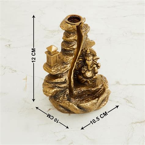 Buy Tranquil Polyresin Ganesha Incense Holder from Home Centre at just ...