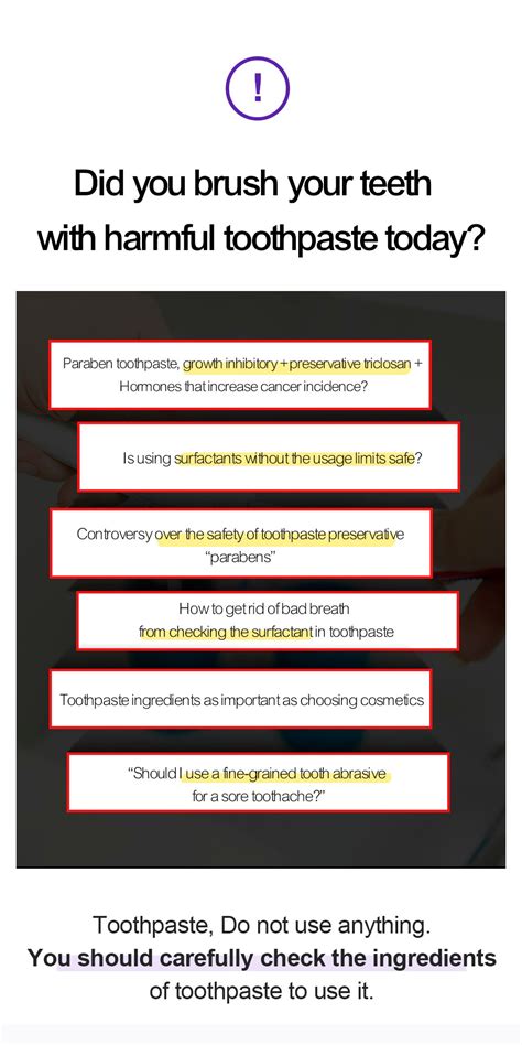 Toothpaste without Whitening 的图像结果