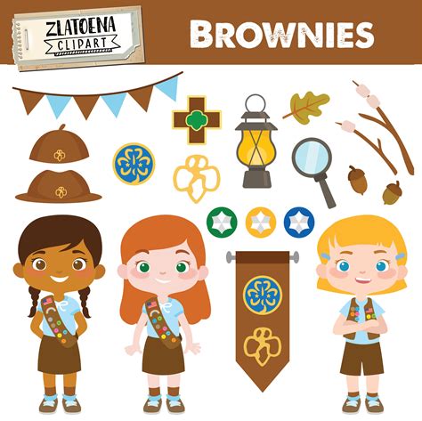 Girl Scout Troop Clip Art