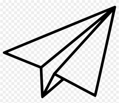 Paper Airplane Clipart Free Download Best - Paper Airplane Icon Png ...