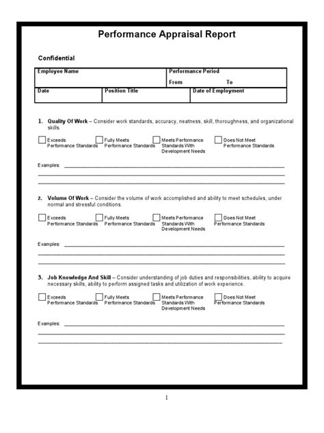 Sample Performance Review Long | PDF | Performance Appraisal ...