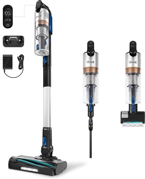 Brandclub - LEVOIT Cordless Vacuum Cleaner with HEPA Filter, Stick Vac ...