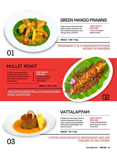 Menu at Athira Stores Bakery & coffee Shop, Kochi