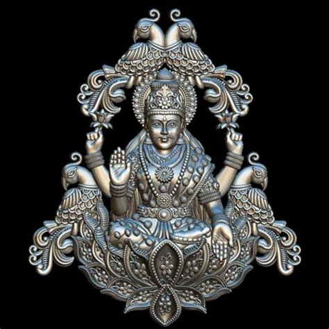 Dhanalaxmi 3D Model for 3D Print - Exquisite Artwork