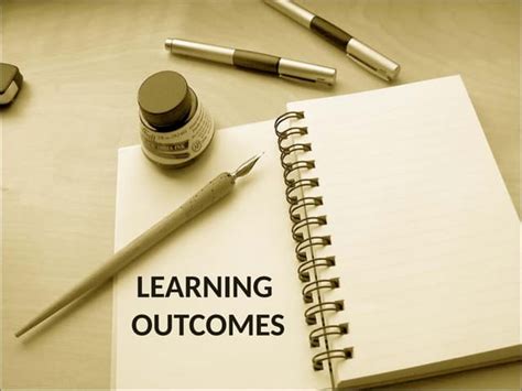 Lesson Outcomes 的图像结果