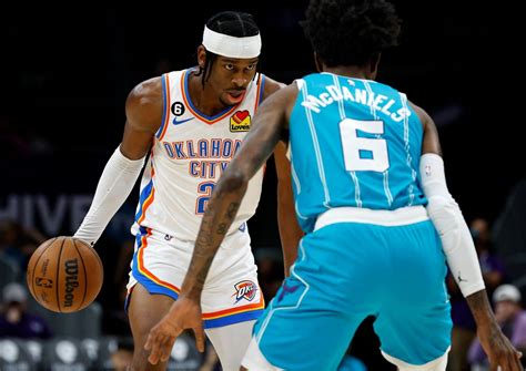 Is Shai Gilgeous-Alexander playing tonight against Hornets? Latest ...
