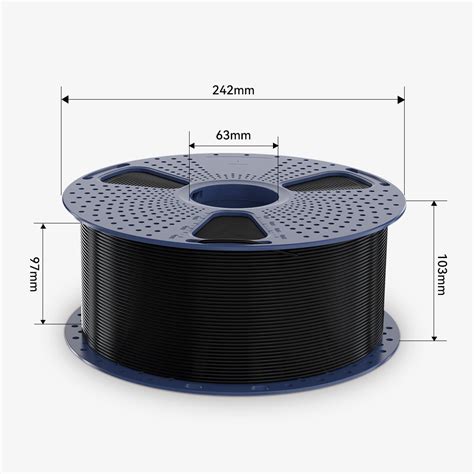 PLA+(PLA Plus) 3KG Large Spool 3D Printer Filament 3KG | SUNLU Online ...