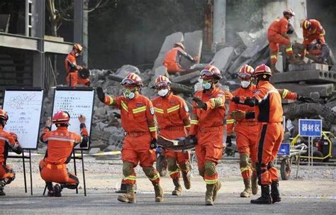 国家应急管理部在绍兴举行灭火救援实战演习