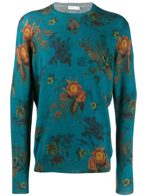 floral print jumper