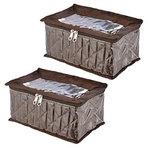 Kuber Industries (Pack of 2) Jewellery Storage Bag | 10 Pouch Cosmetic ...