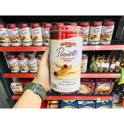 Pepperidge Farm Pirouette Traditional Chocolate Tube Cake 382g | Shopee ...