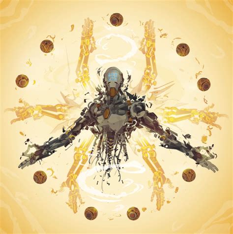 Zenyatta from Overwatch – Game Art | Game-Art-HQ