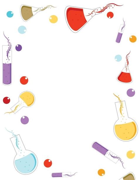 Science Page Border Design 的图像结果