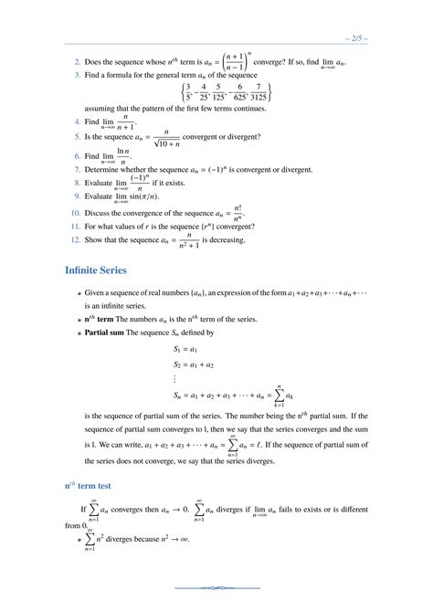 Infinite Series Calc 2 的图像结果