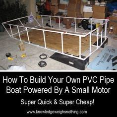 Boat PVC Projects 的图像结果
