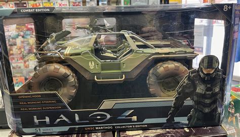 Halo 4 UNSC Warthog S1 Series Vehicle Diecast Combat Edition Jada 96623