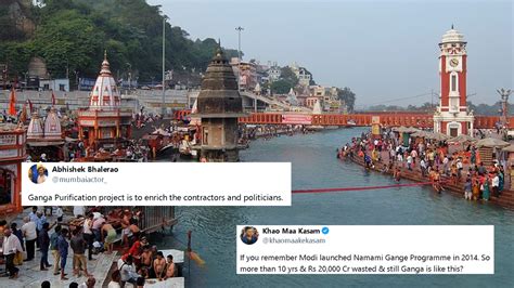 Ganga Water In Haridwar No Longer Safe For Drinking, Netizens Ask 'What ...