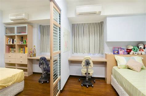 一间房两张床，二胎儿童房这样布置9.10_的布局