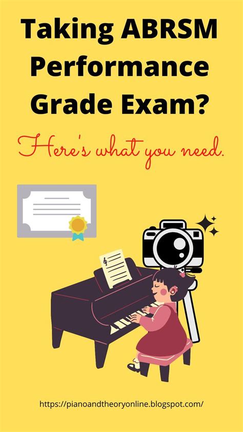 Image result for ABRSM Performance Exam Example