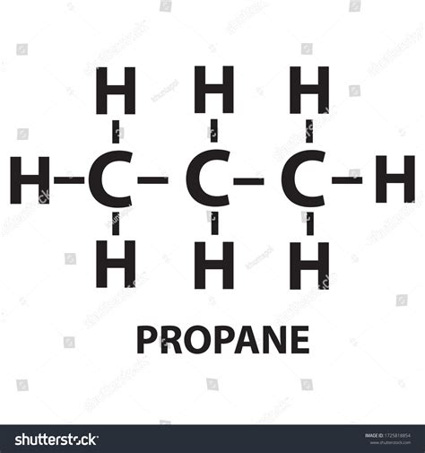 Vector Propane Chemical Structure: เวกเตอร์สต็อก (ปลอดค่าลิขสิทธิ์ ...