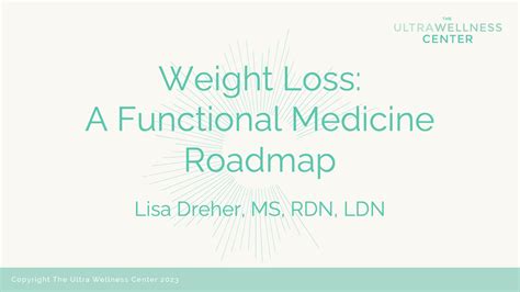 Weight Loss: A Functional Medicine Roadmap – UltraWellness Center