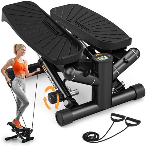 Vannect Steppers For Exercise Workout Mini Stepper With Resistance ...