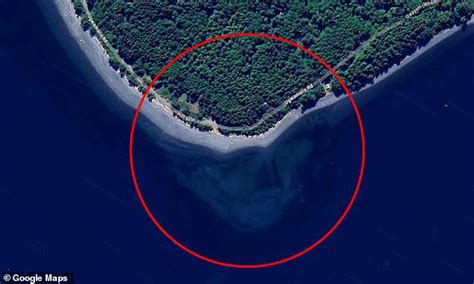 Google Maps users are baffled after spotting a mysterious SKULL off the ...