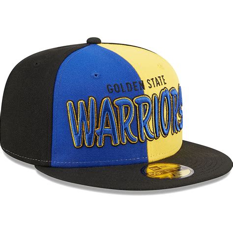 New Era /Royal Golden State Warriors Pop Front 59FIFTY Fitted Hat | Academy