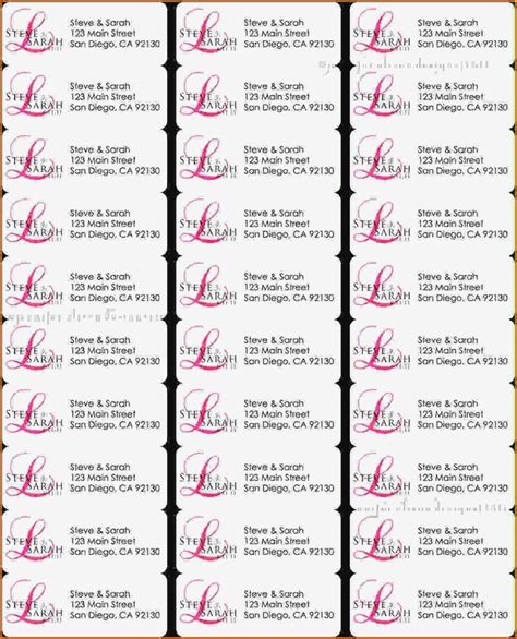 Free Printable Return Address Labels 的图像结果