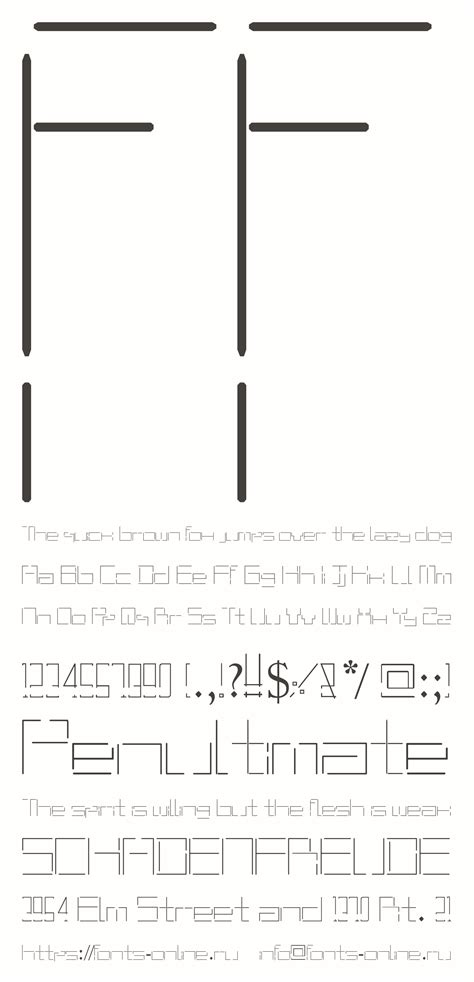 ff font
