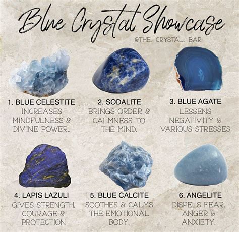 Types Of Blue Healing Crystals at Sheila Cline blog