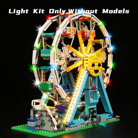 Buy Bourvill LED Lights Kit for Lego Creator 3in1 Ferris Wheel 31119 ...