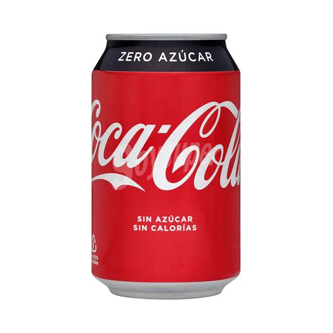 Coca-Cola Zero Refresco de cola zero sin azúcar Lata de 33 cl